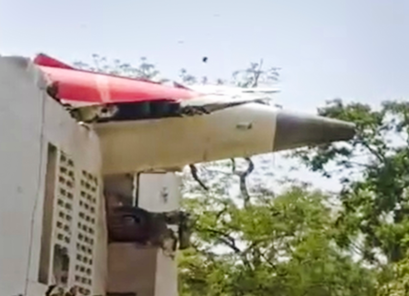 Air India flight crashes near the Ahmedabad airport