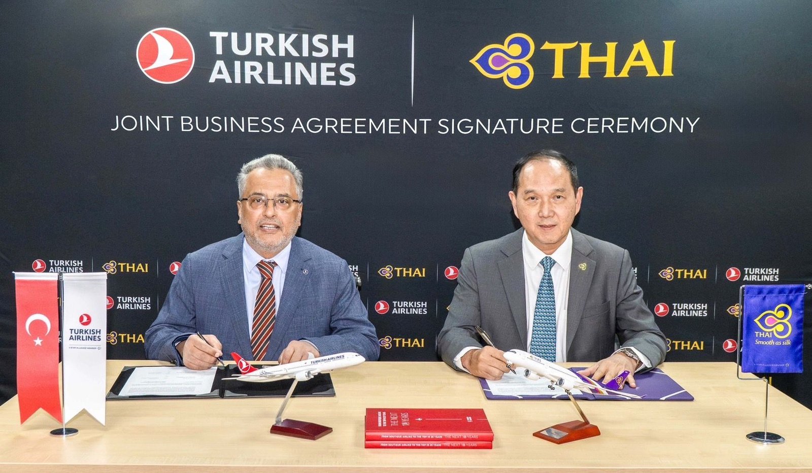 Thai Airways and Turkish Airlines sign joint business agreement
