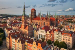 Panoramic View Of Gdansk, Poland